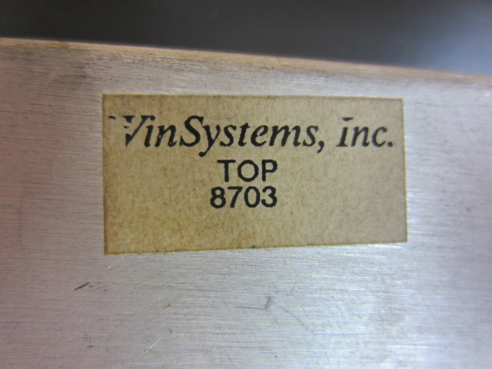 WinSystems 8703 9.4″ Flat Touch-Screen Panel E508860 /Enclosure Only