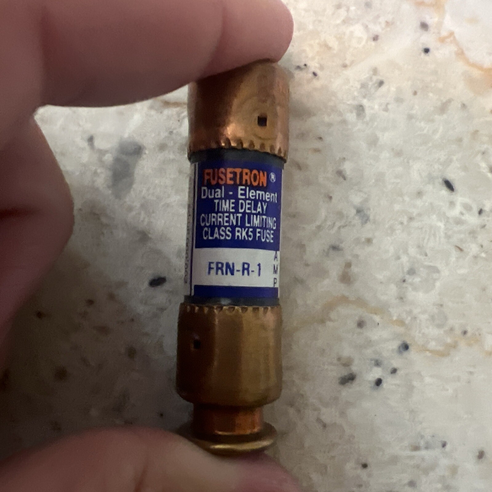 FRN-R-1 Bussmann Fusetron Fuses RK5 15A 250V BOX OF 10