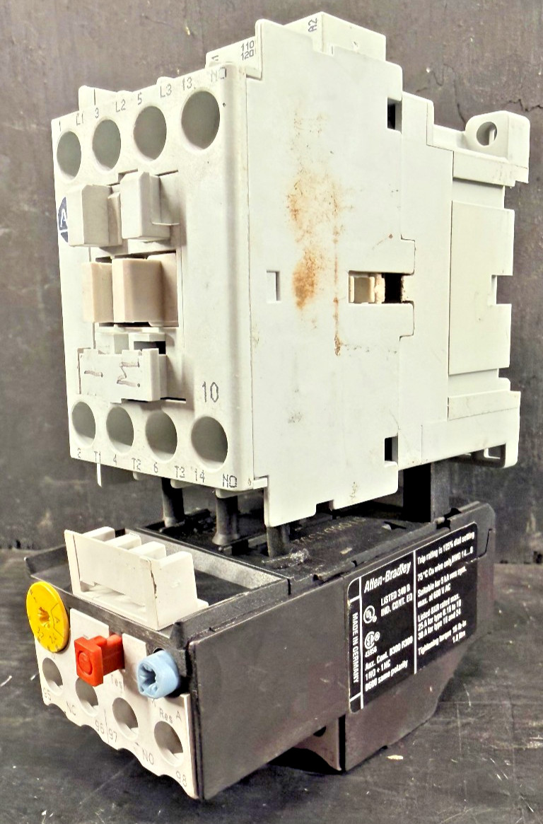 1 USED ALLEN BRADLEY 100-C09*10/193-TAB40 CONTACTOR/OVERLOAD RELAY *MAKE OFFER*