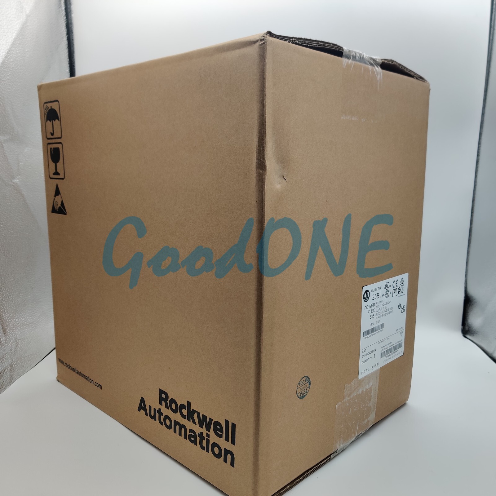 In Stock New Sealed AB 25B-D043N114 PowerFlex 525 AC Drive 30HP 323-528V