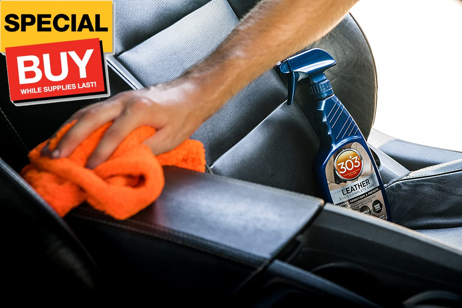 Leather 3-In-1 Complete Care – Cleans, Conditions, & Protects – Helps Prevent Fa