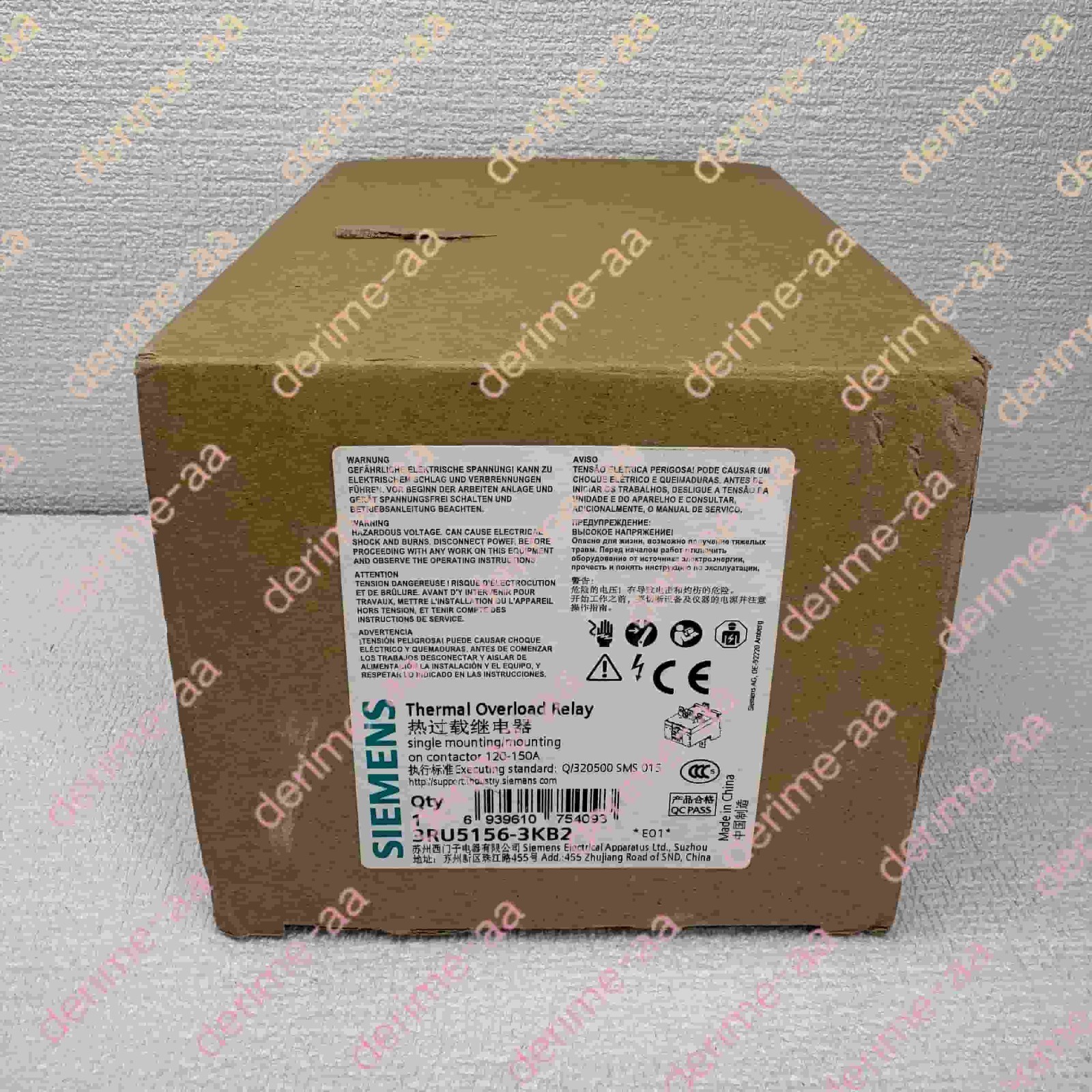 SIEMENS 3RU5156-3KB2 Thermal overload relay#1pcs new in box