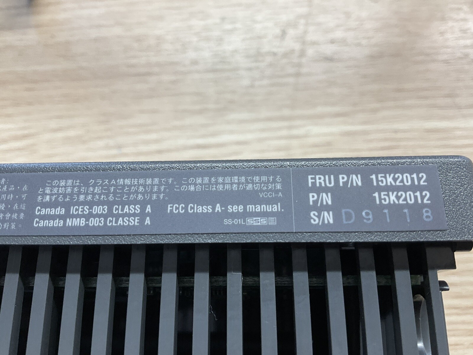 IBM SUREPOS 500 POLE DISPLAY Customer 15K2012/ JUA23