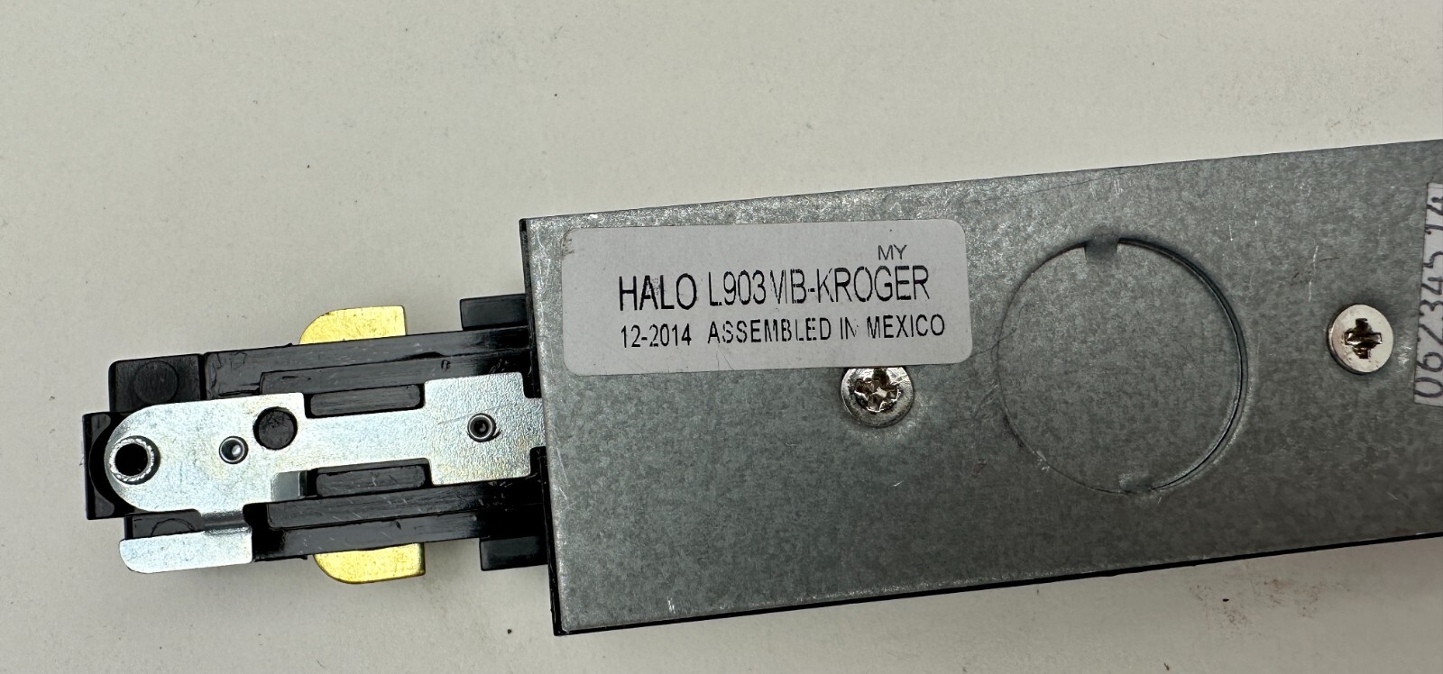Cooper Halo Lighting L-903 L903 L 903 Black L903MB Straight Connector For L-650