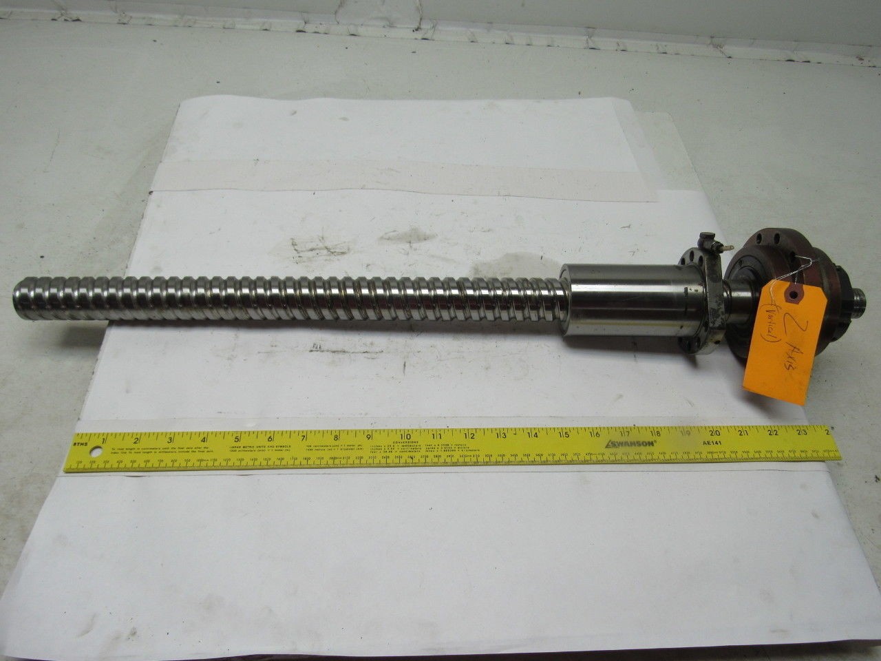 SW BAS03-22 183.0 Z Axis Ball Screw & Nut Assembly 28-1/2″ OAL
