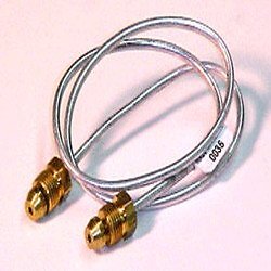 Weil McLain 560 742 860 Aluminum Tubing 1 8 OD 22 3 4 Long Compression Fitting