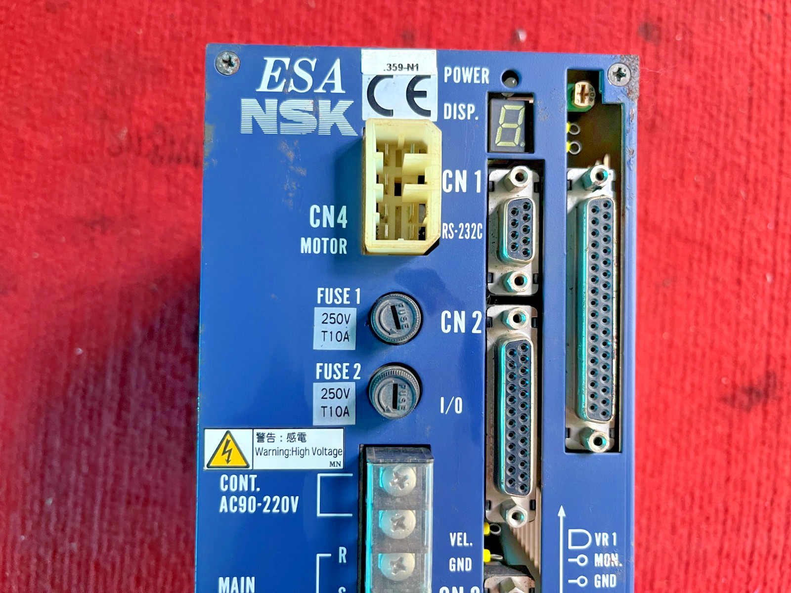 P:TRUM3 NSK ESA-Y2020T25 SERVO DRIVE 2.5A, AC 180-242V, 50-60HZ
