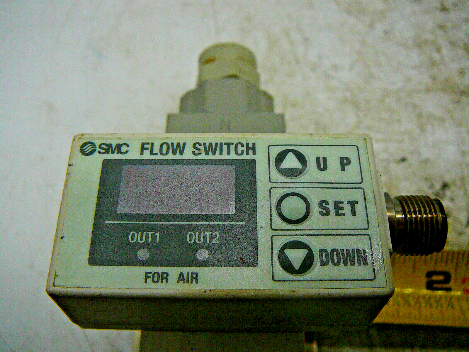 SMC DIGITAL FLOW SWITCH PF2A711-N03-67 12-24VDC 10-100L/MIN