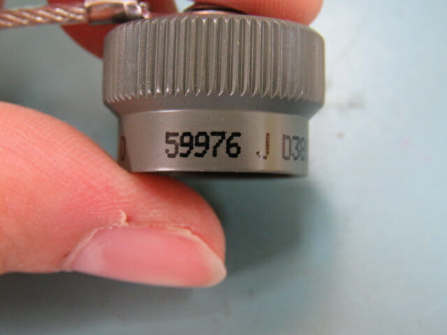 AERO D38999/33W9N Qty of 2 per Lot Connector Cap (Cover), Protective 9 Olive