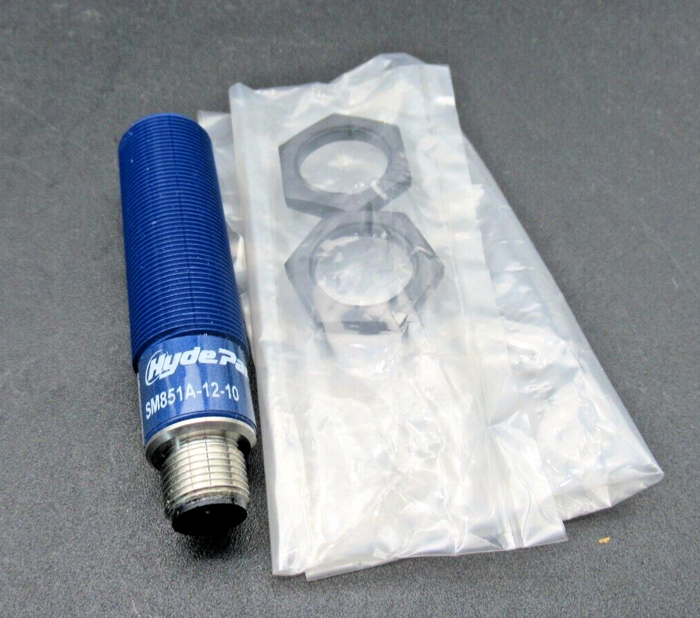 Telemecanique Hyde Park SM851A-12-10 Ultrasonic Sensor 12-24VDC, 50mA, 1105 NEW