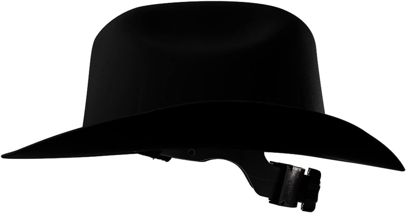 Cowboy Hard Hat – Non-Vented, Full Brim, 4-Point Ratchet Suspension Safety Helme
