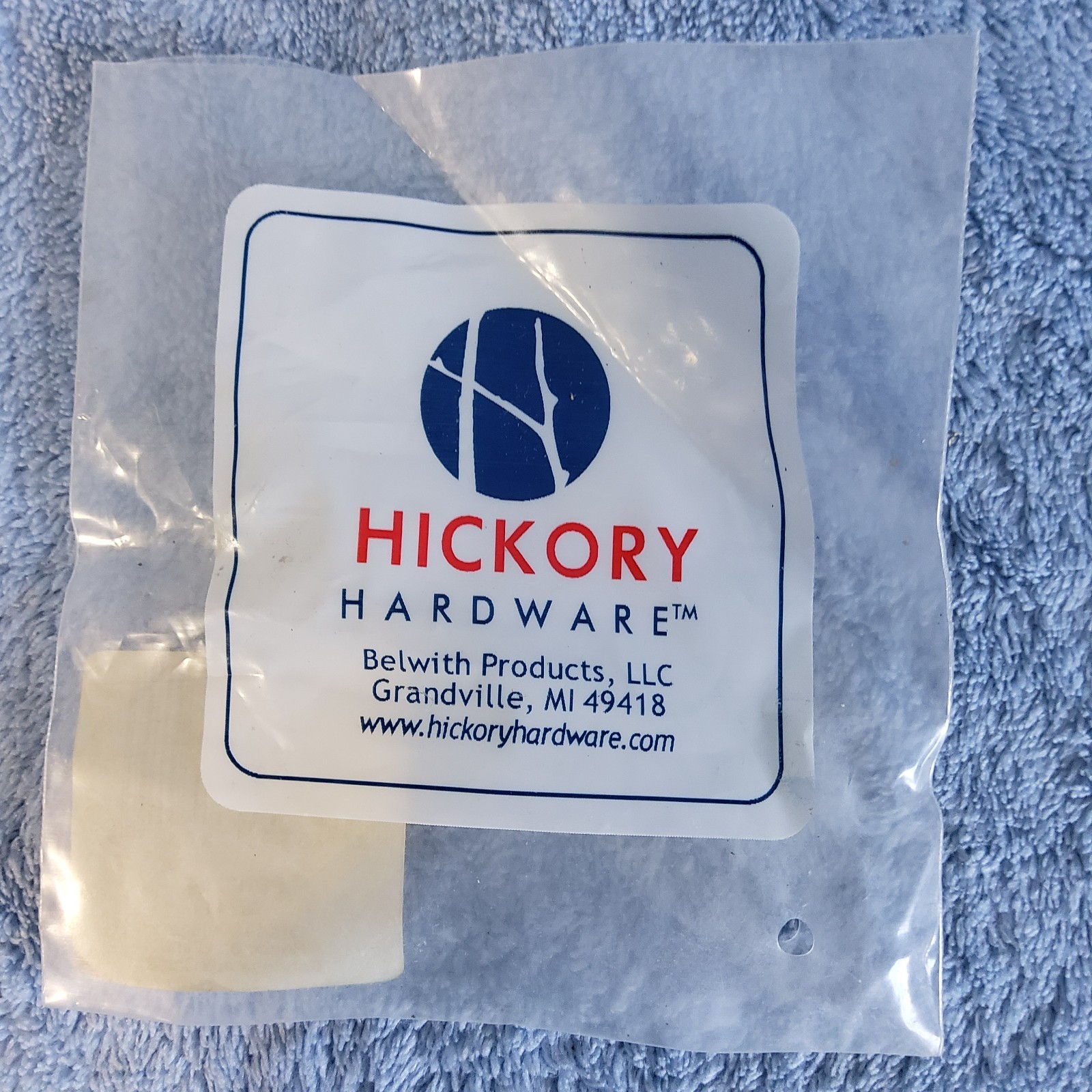 NEW Hickory Hardware Brass Door Stop PBH0254 Wall Mounted Bumper