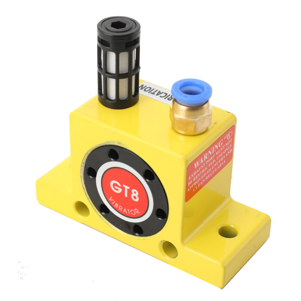 (10-Pieces) GT8 Pneumatic Turbine Vibrators for hopper Golden with Free Muffler