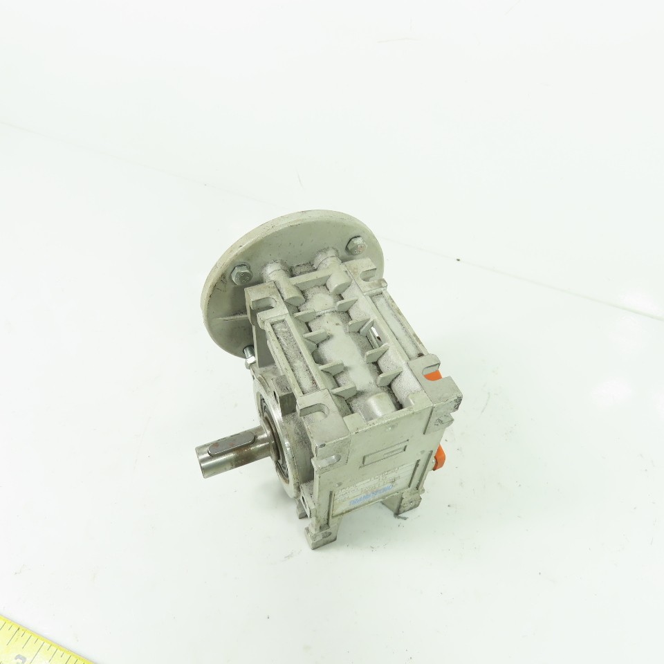 Transtecno TCM030 10:1 Ratio Gear Reducer 14mm Output Shaft 7/16″ Input Shaft