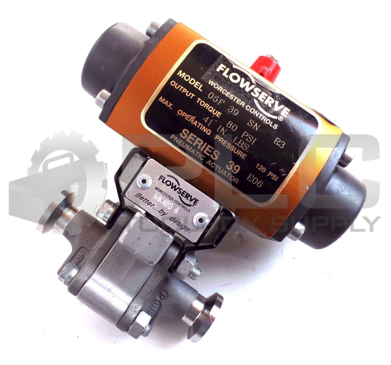 WORCESTER CONTROLS FLOWSERVE 05F 39 SN R3 80 PSI SERIES 39 1/2 4466TTC BODY