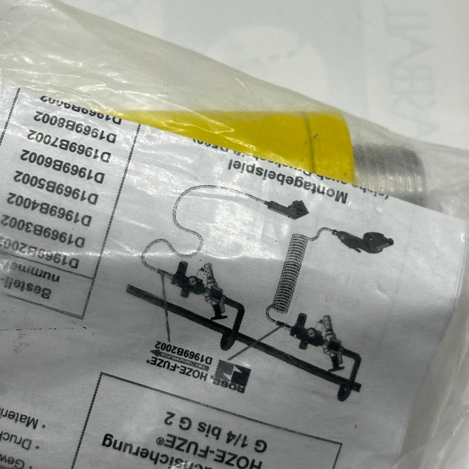 ROSS 1969B3001 HOZE-FUZE HOZE FUZE SAFETY HOSE ⭐