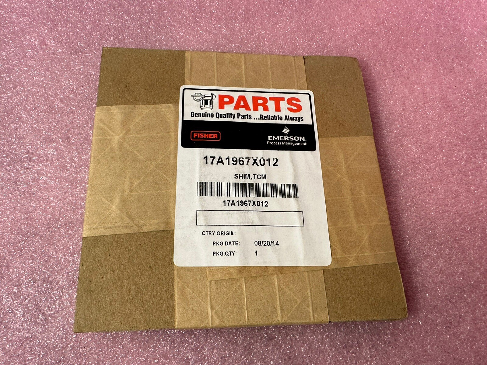 FISHER 13A2618X022 SEAL SHIM 6 LOT OF 11