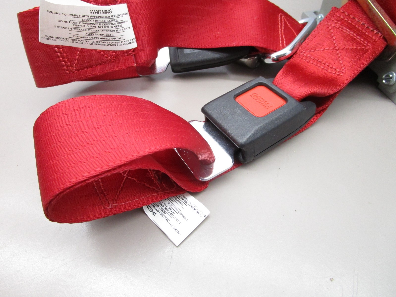 Sure-Lok FE200918 W/C Tie-Down Dual Strap Retractor Tower Manual Front RTT