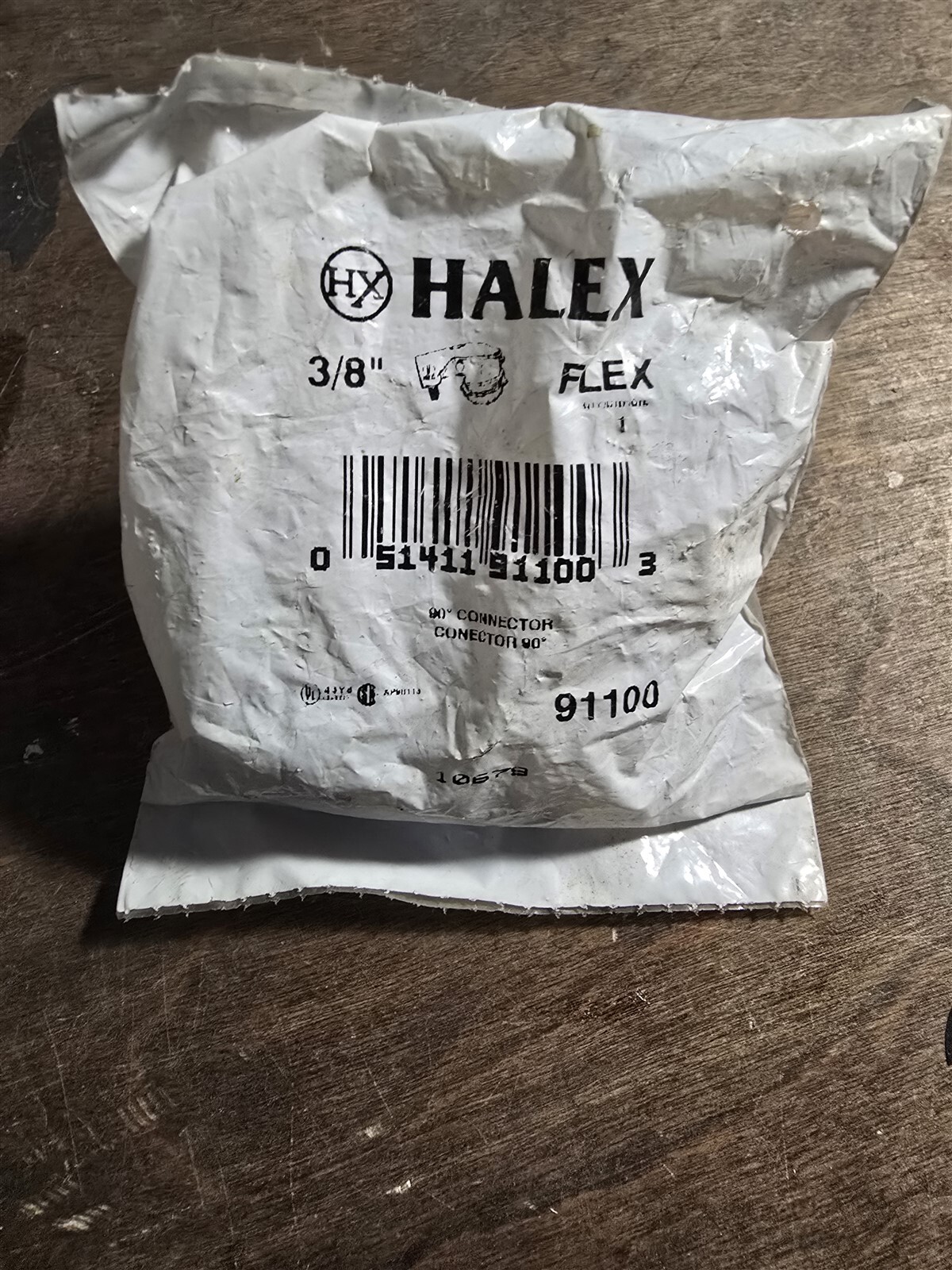 NEW Halex 91100 3/8″ Connector *FREE SHIPPING*
