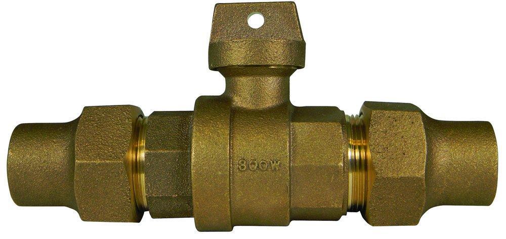 A.Y. McDonald 3/4″ Brass Curb Stop Ball Valve for Water Service