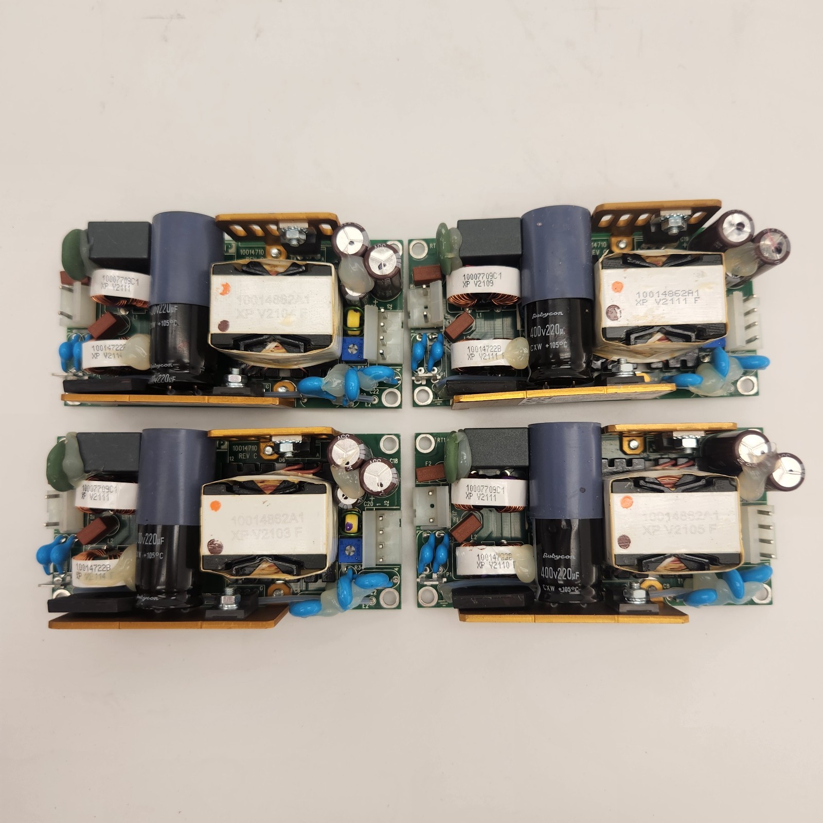 (Lot of 4) XP Power ECS130US24 24V 5.4A AC DC Power Supply | Untested