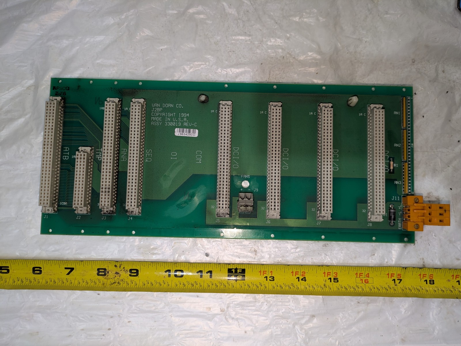 VAN DORN J2BP PC-0330-019 REV C