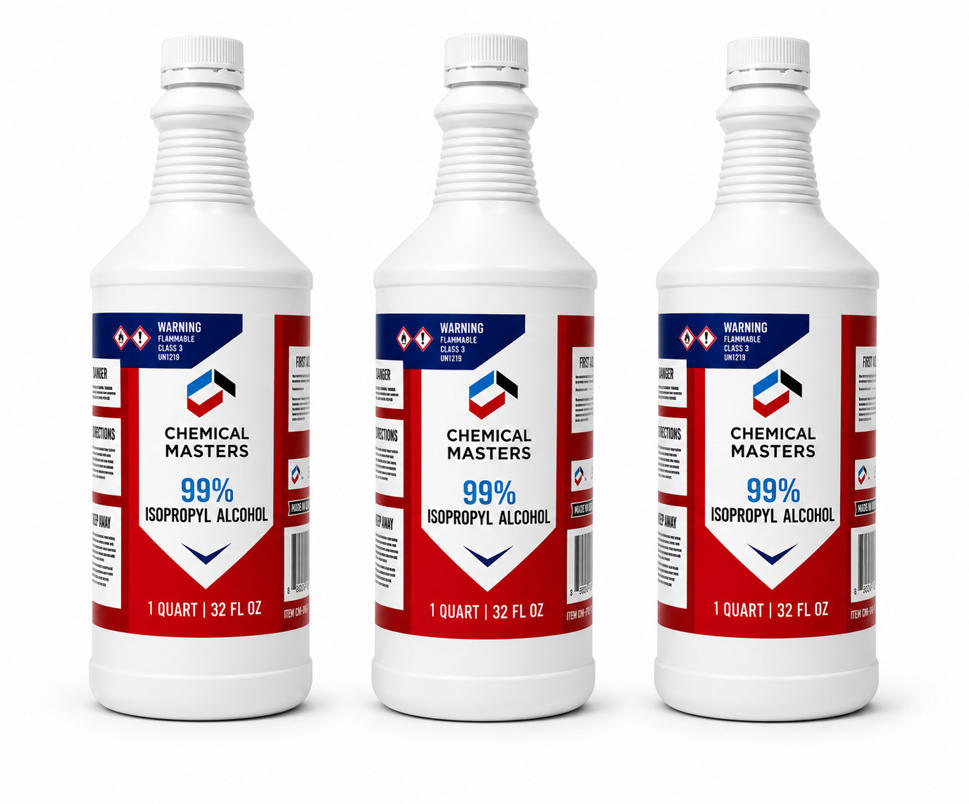 1 Gallon – 99% Isopropyl Alcohol – No Impurities – USA made – 4 Quarts ( 1 Gal)