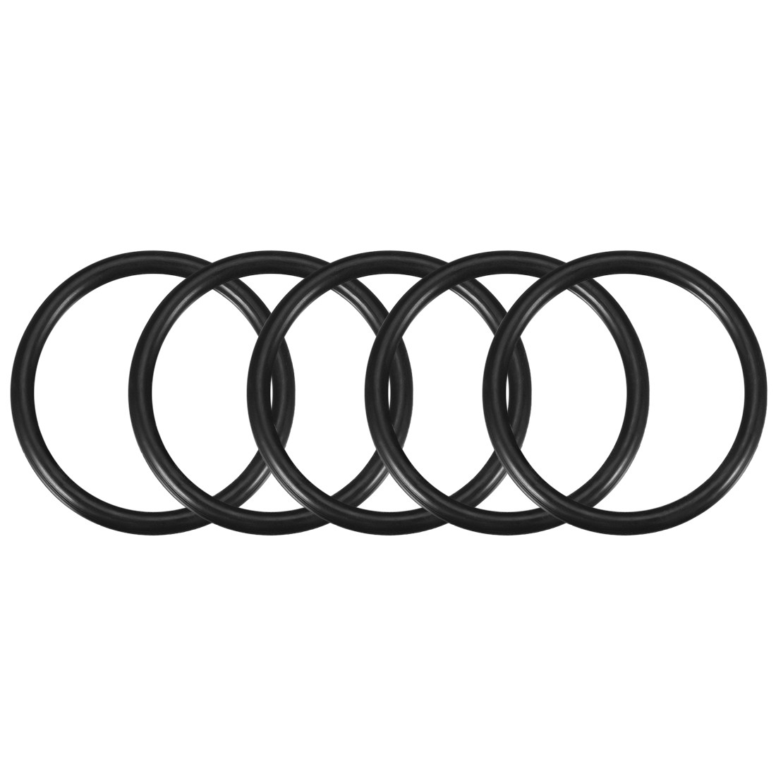 O-Rings Nitrile Rubber 55mmx65mmx5mm Seal Rings Sealing Gasket 5pc