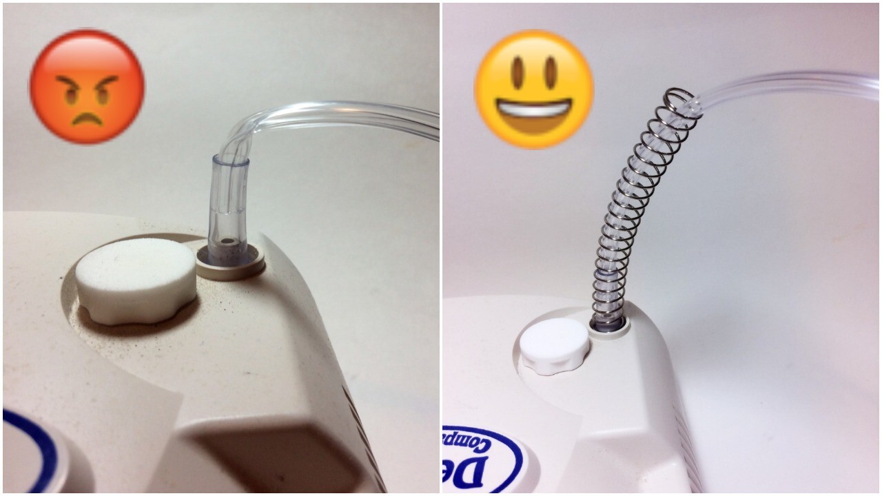 Collapsed Tube Tubing Anti Kink Relief Prevention Spring
