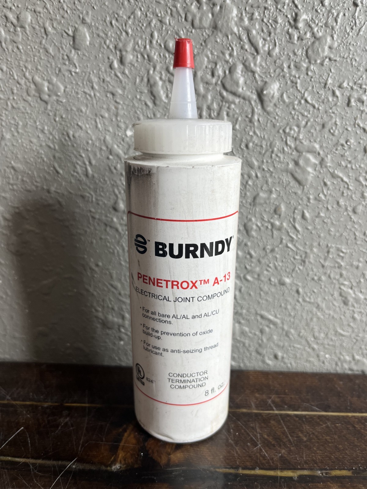 Burndy Penetrox A-13 Electrical Joint Compound 8 oz Aluminum Anti-Oxidant