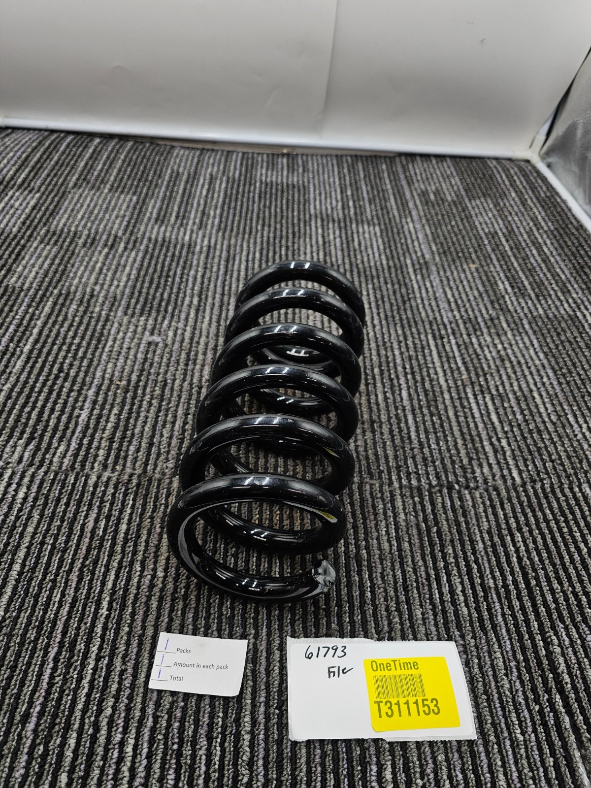 660116 Coil Spring Assembly Black 10 Inch x 4-1/2 Inch For Automotive Part