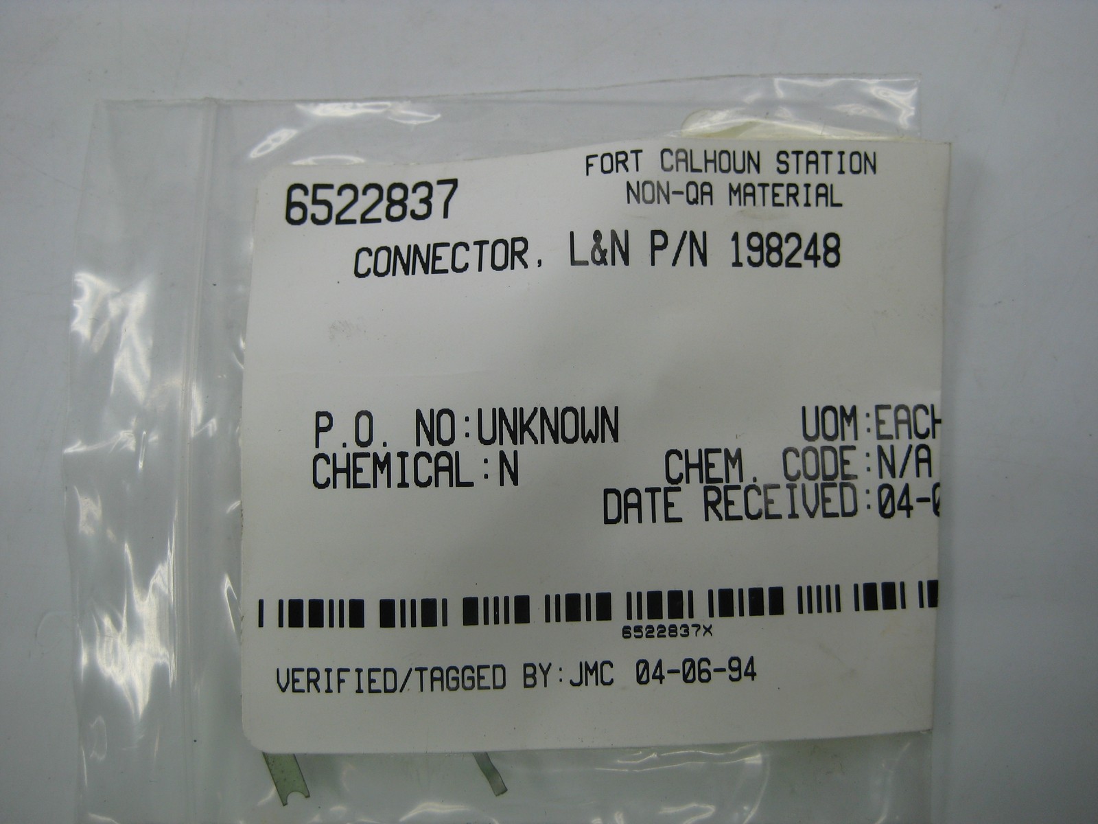L&N 198248 CONNECTOR NSNP