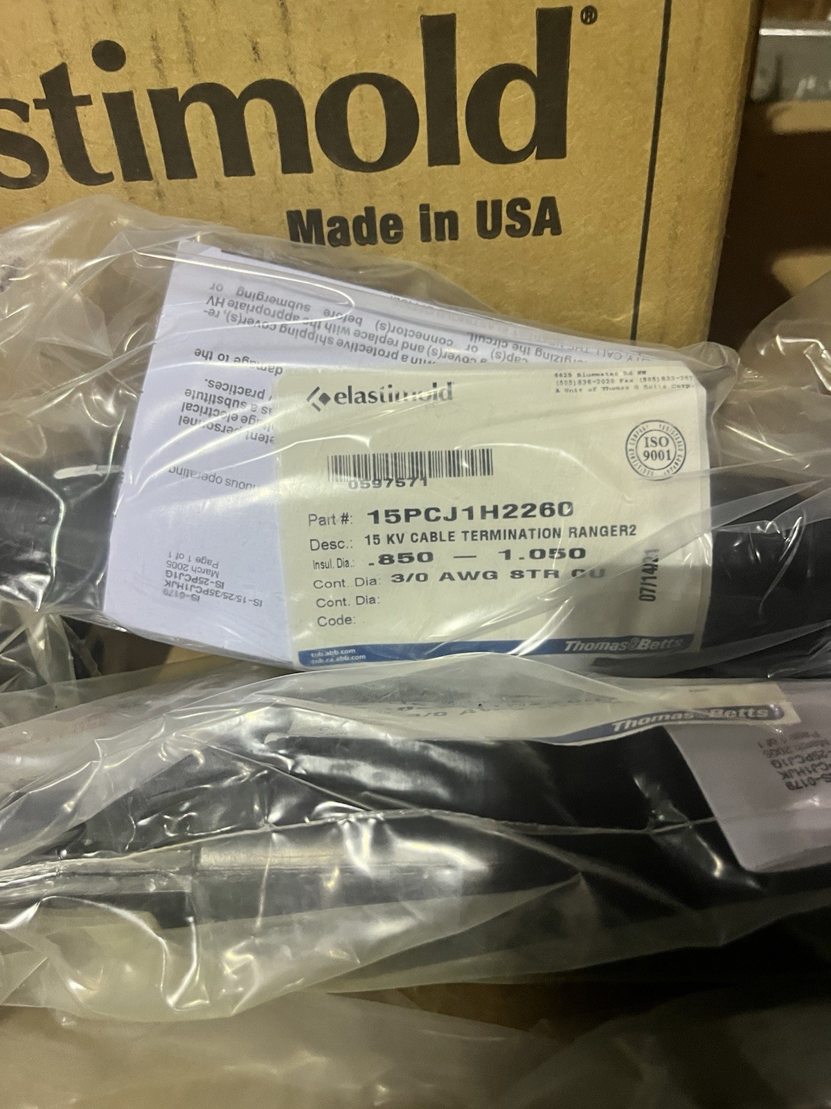 Elastimold 15PCJ1H2260