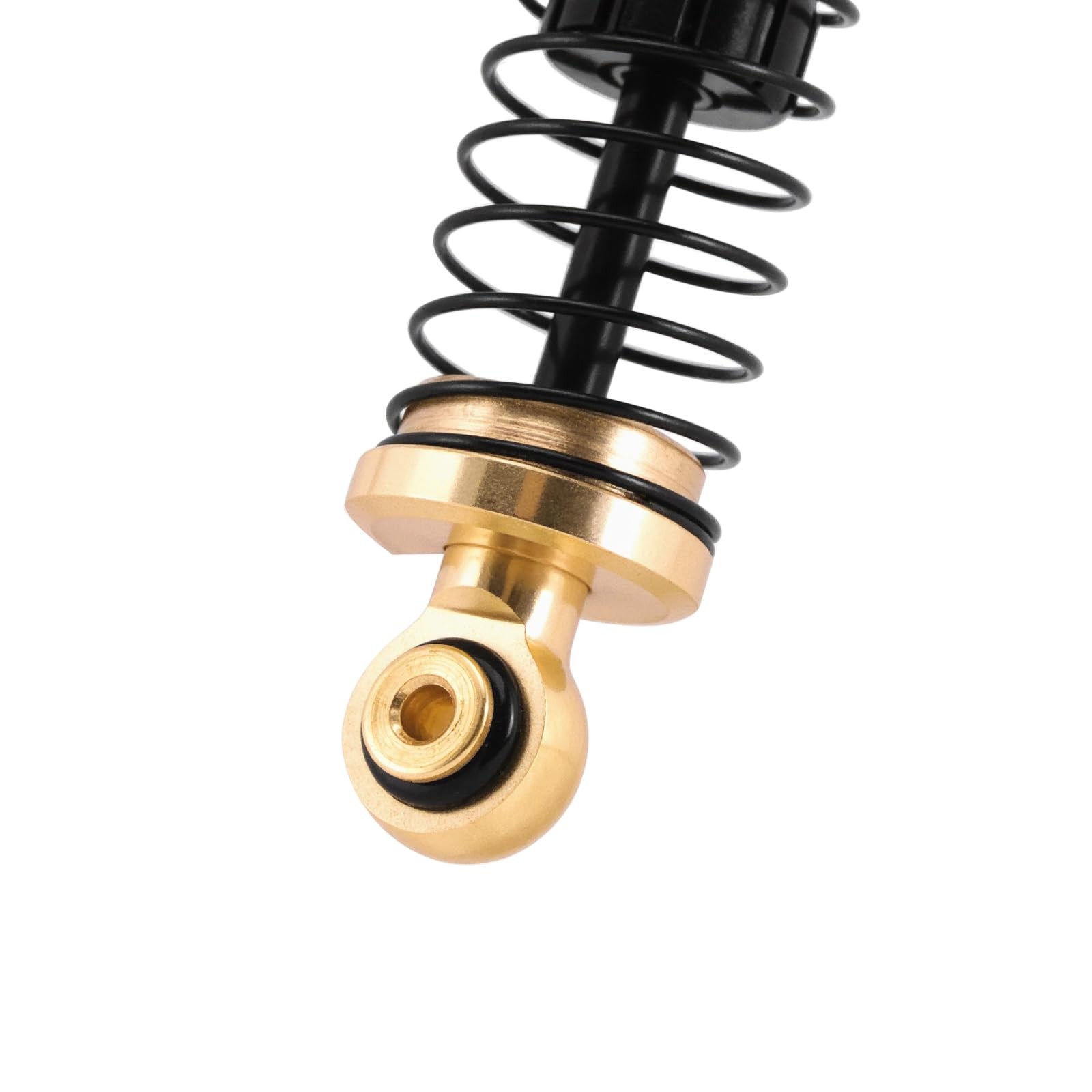 40mm Big Bore Oil Shocks, 1/24 SCX24 FCX24M Upgrade, 4.3g, Aluminum, Brass