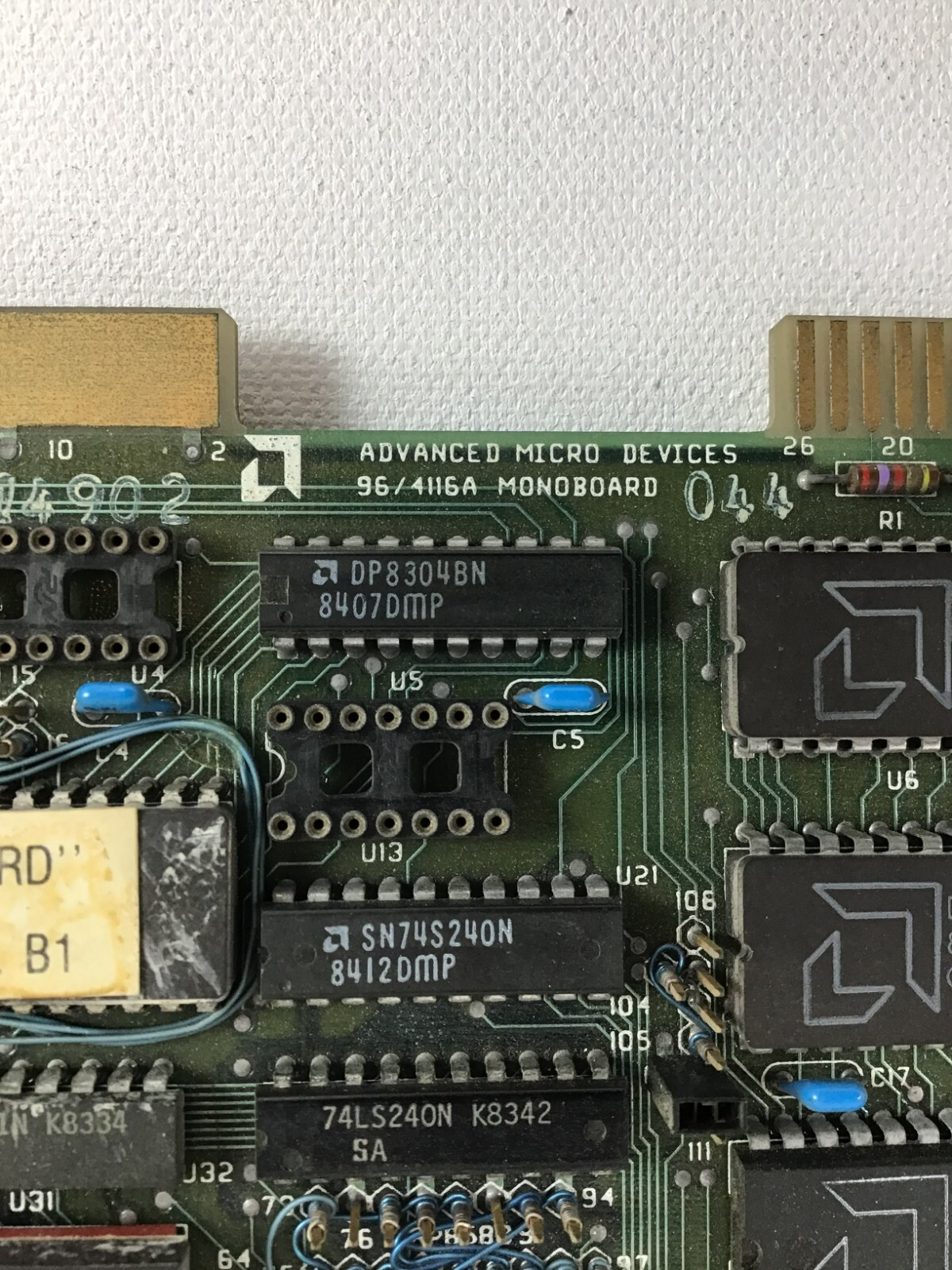 96/4116A ADVANCED MICRO DEVICES MONOBOARD – USED