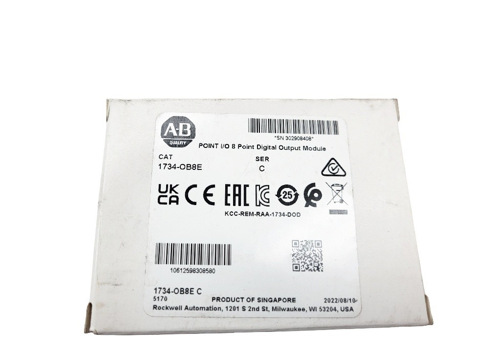 NEW ALLEN BRADLEY 1734-OB8E /C POINT I/O 8 PT DIGITAL OUTPUT MODULE 24VDC