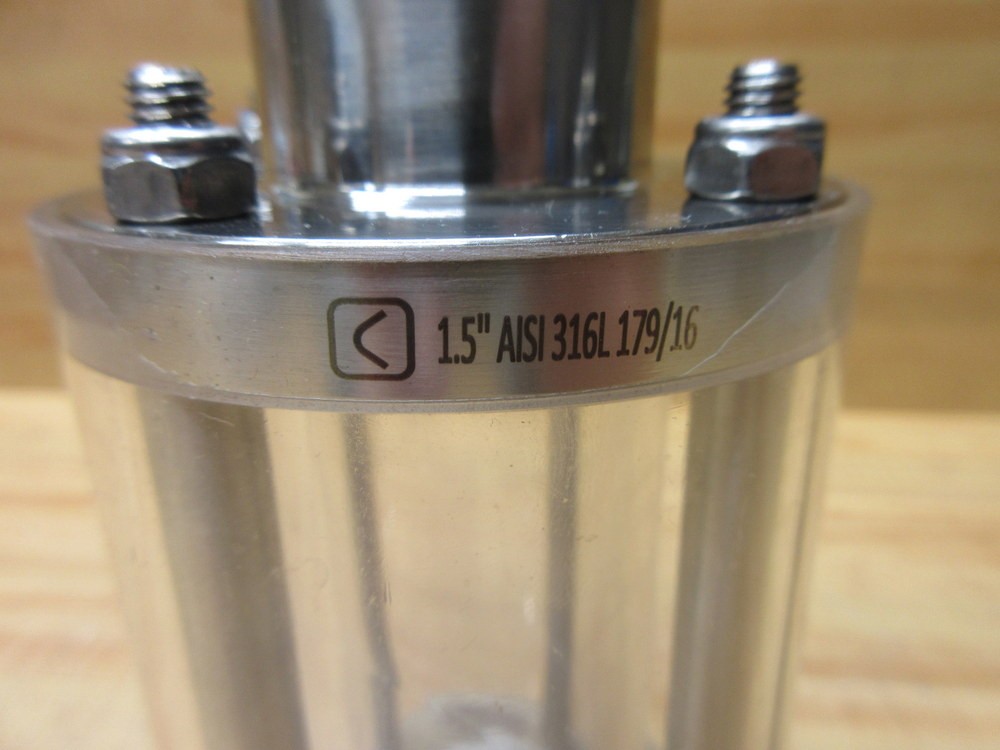 Part 1.5″AISI316L179/16 Sight Glass 15AISI316L17916