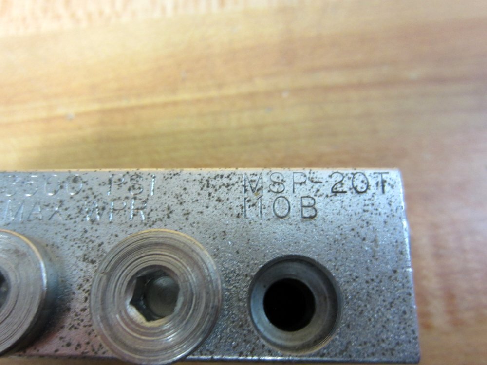 Graco Trabon MSP-20T Manifold Valve MSP20T