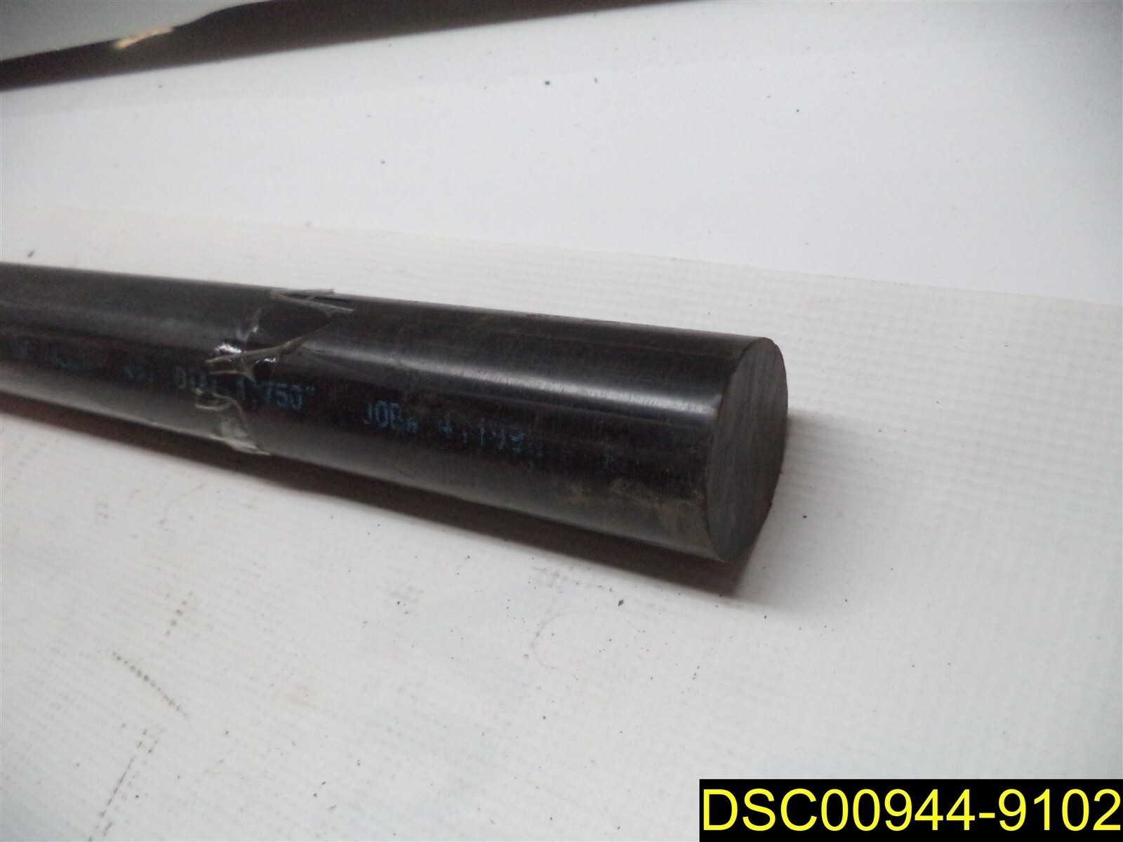 Delrin 150 Black Round Rod Shaft Ensinger, 1 3/4″ Diameter x 60″ long