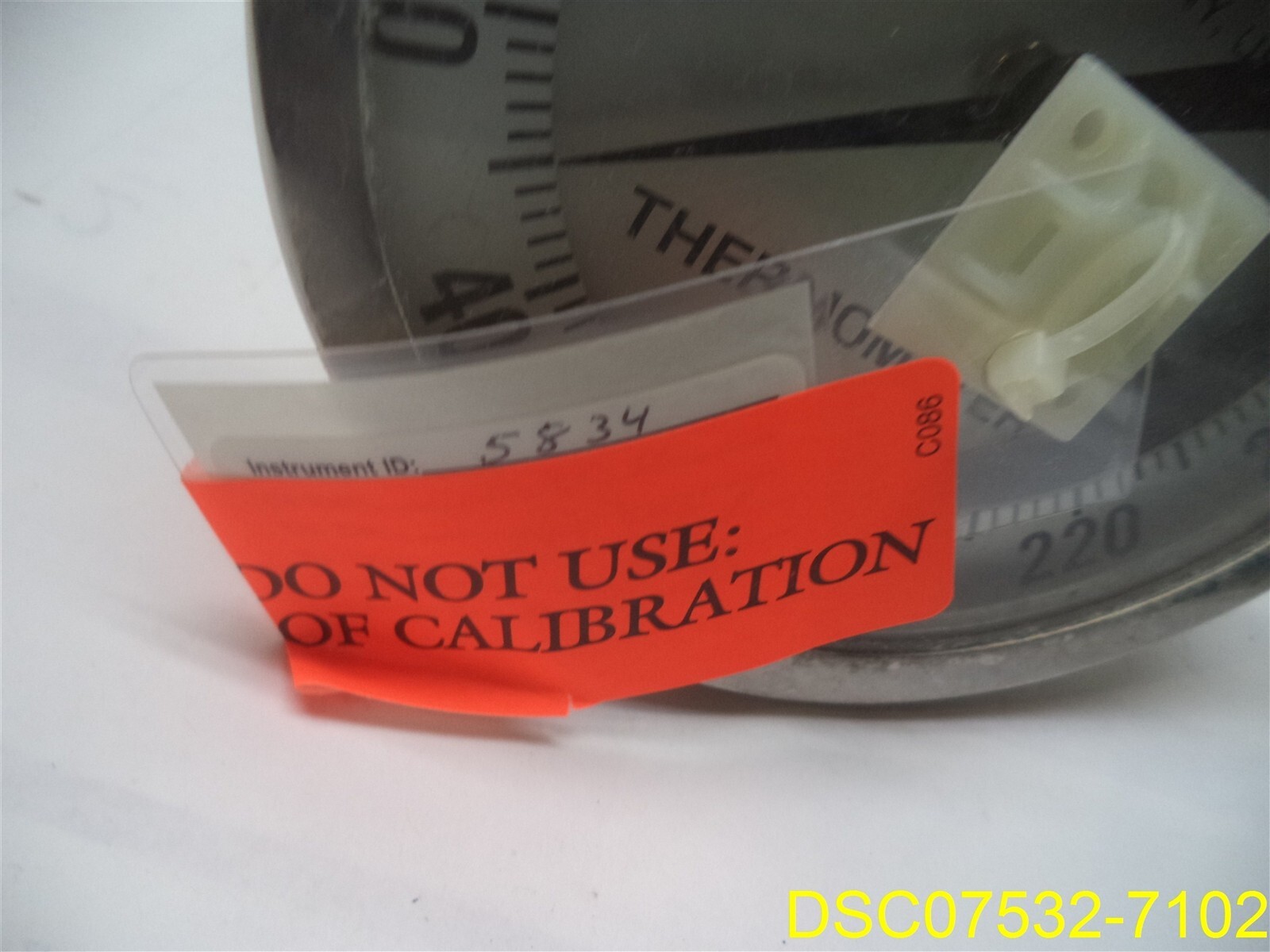 Needs Calibration: TEL-TRU GT500R THERMOMETER 20/240 F, 1/2″ NPT, 12″ Stem