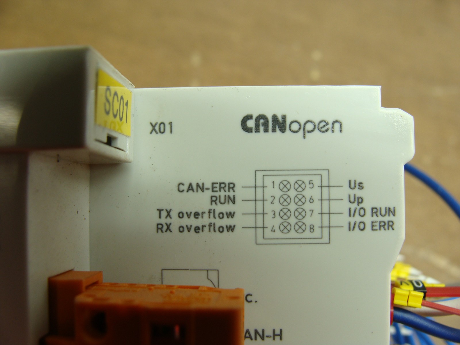 BECKHOFF BUS COUPLER CANOPEN BK5150 W/VARIOUS I/O MODULES (SEE DESC)