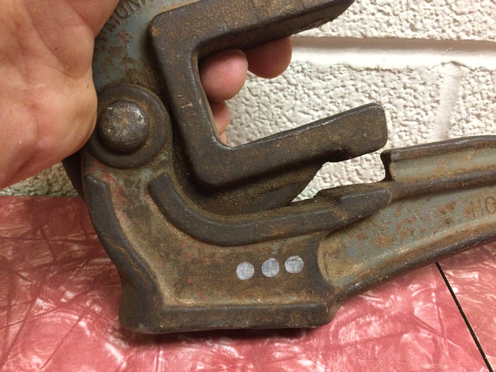 Monarch Rod Buster Sucker Rod Wrench 555-560-375 Vintage Tool 555-560-275