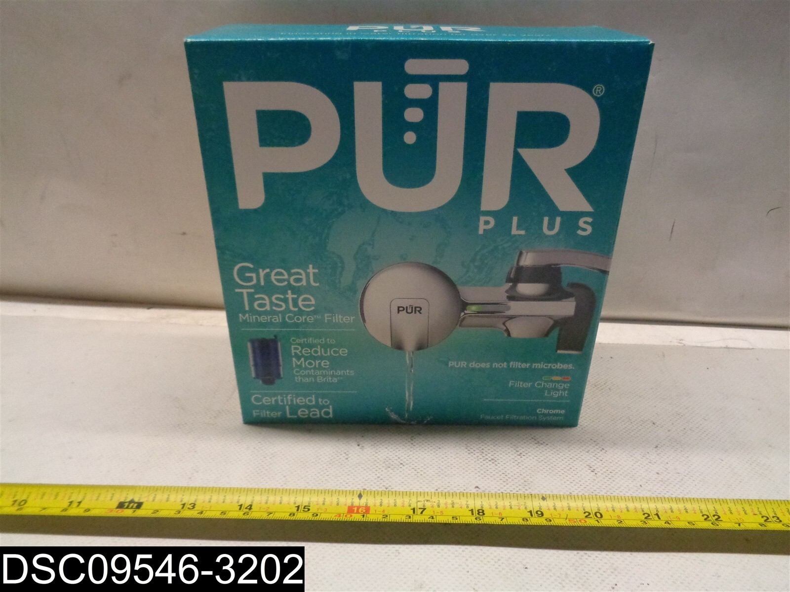 QTY=1 Box of 3: PFM400HAV1R1F PUR PLUS Faucet Mount Water Filtration System