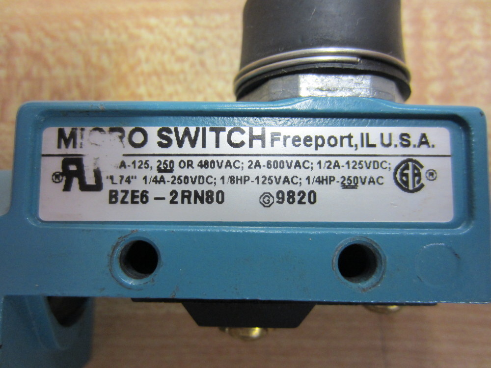 Micro Switch BZE6-2RN80 Honeywell BZE62RN80