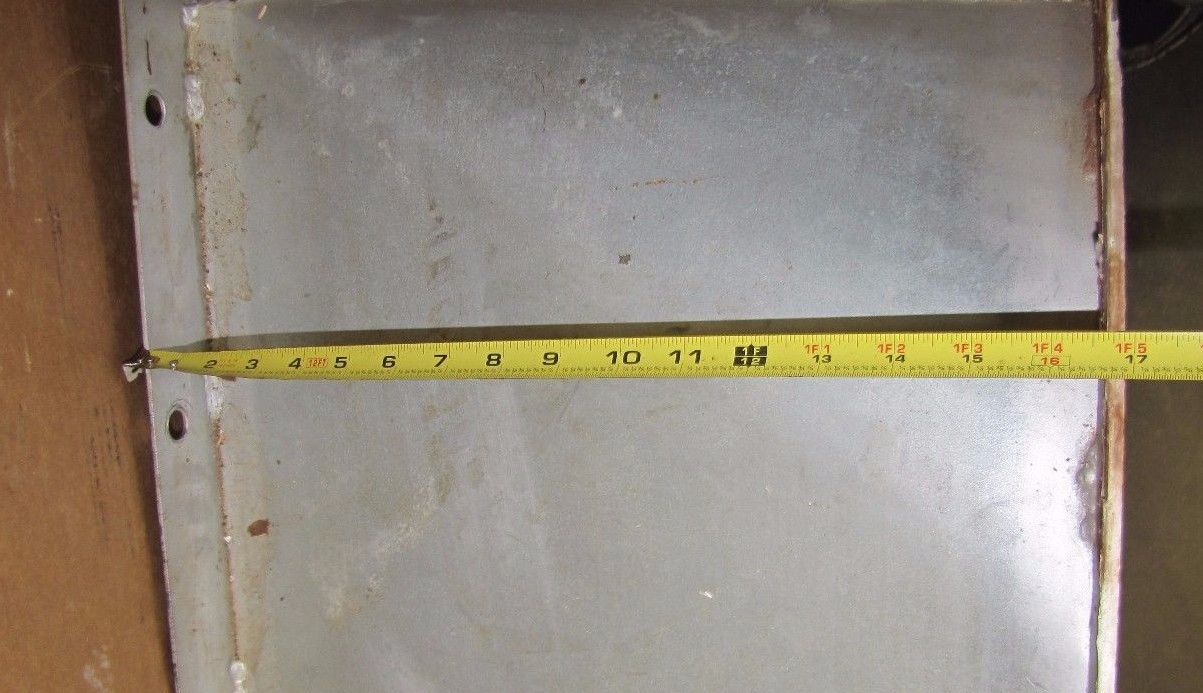 NO NAME DUCT TRANSITION 27 5/8″ ID 32″ OD FLANGE TO 22″ X 20″ RECTANGLE