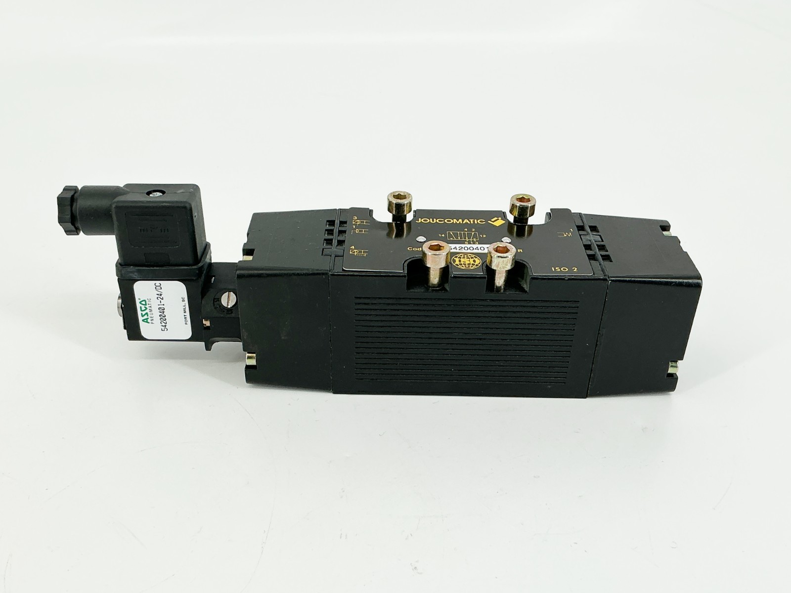 New Asco Joucomatic 54200401 24V Solenoid Valve 24200401-24/DC 2.5W – No Box
