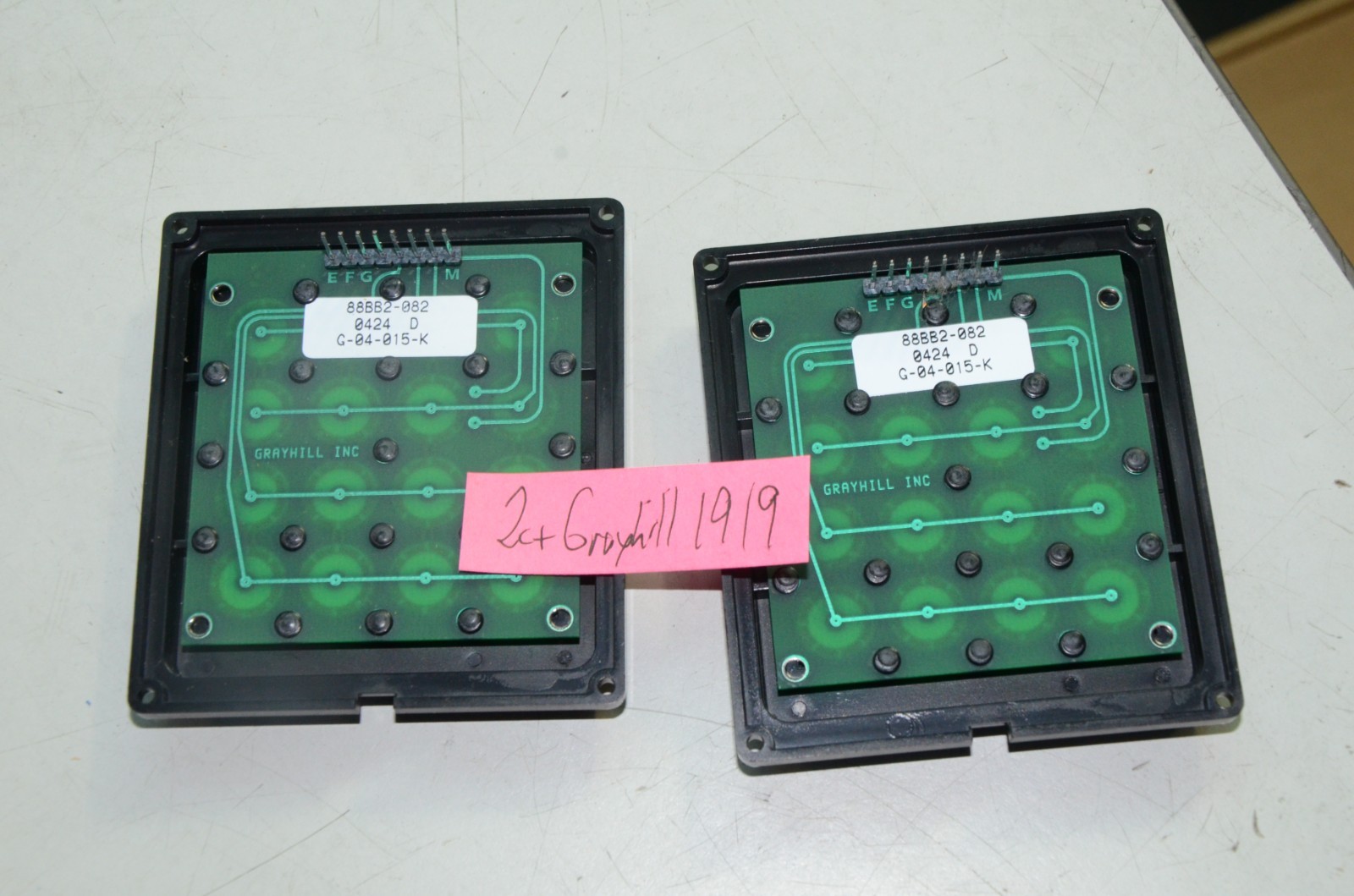 Grayhill 88BB2-082 16 Position Keypad Lot of 2 NEW Open Box Lot