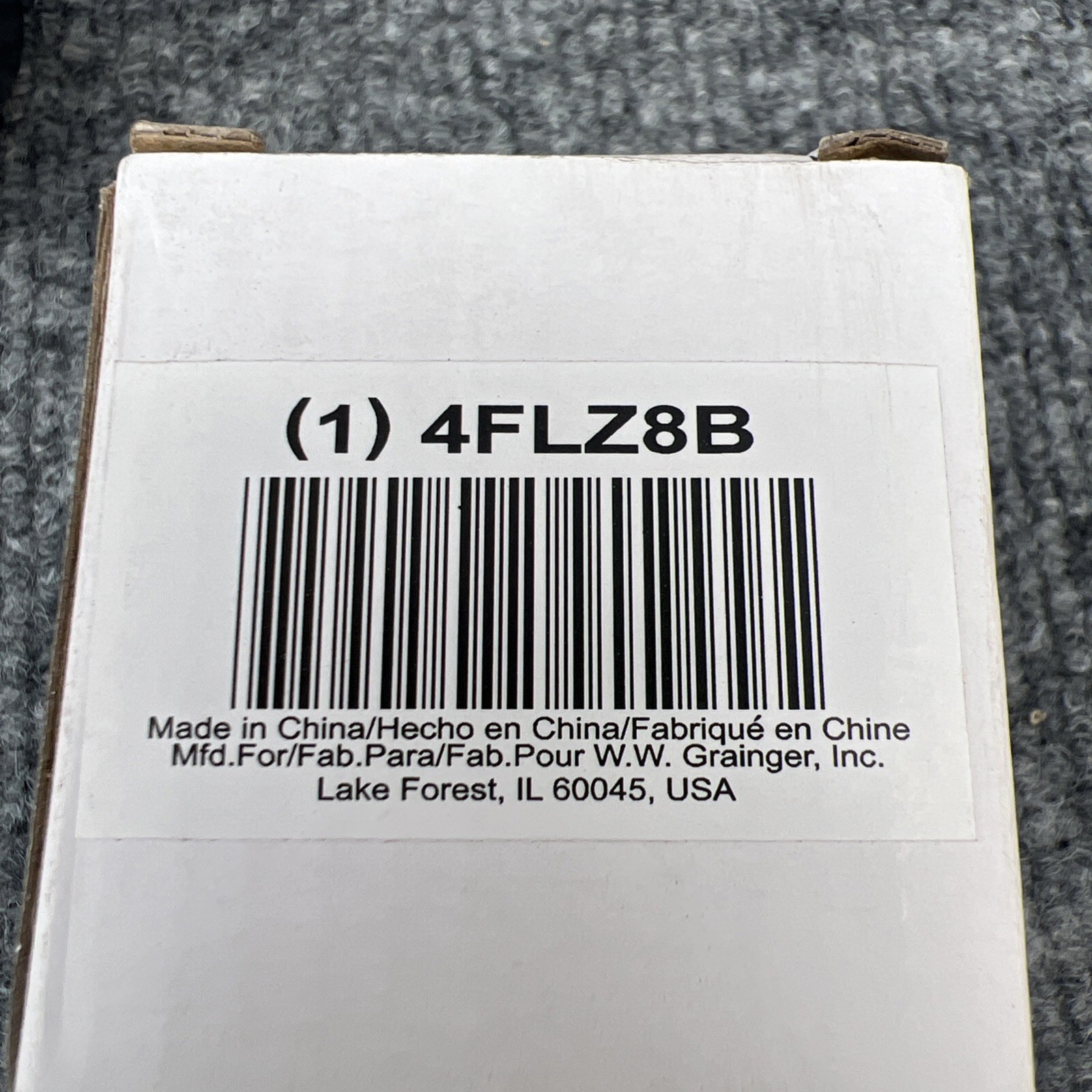 Grainger 4FLZ8B Pressure Gauge 0- 160 psi 1-1/2″ Dia New Other