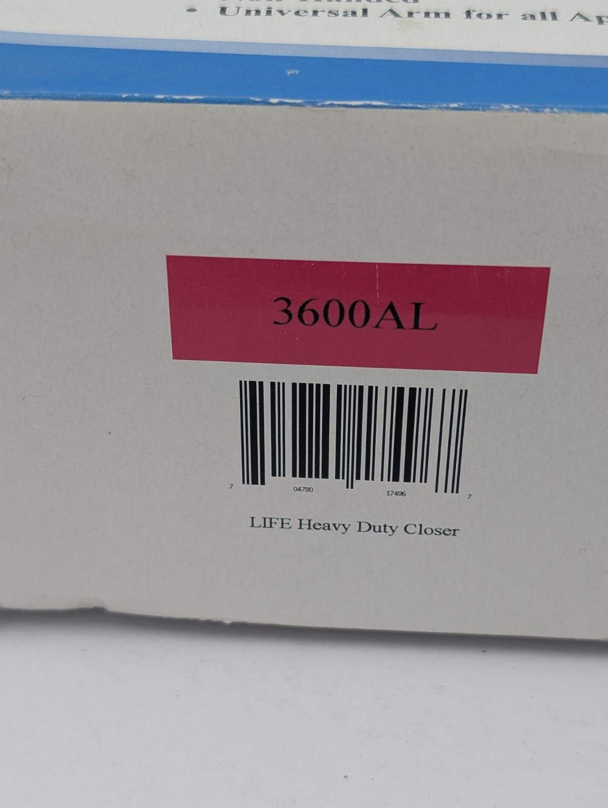 LIFE HEAVY DUTY Commercial Door CLOSER Grade 1 ADA Compliant 5300 3600AL NEW