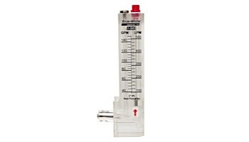 Blue White D-30200P F-300 2 PVC Vertical Downflow Flowmeter